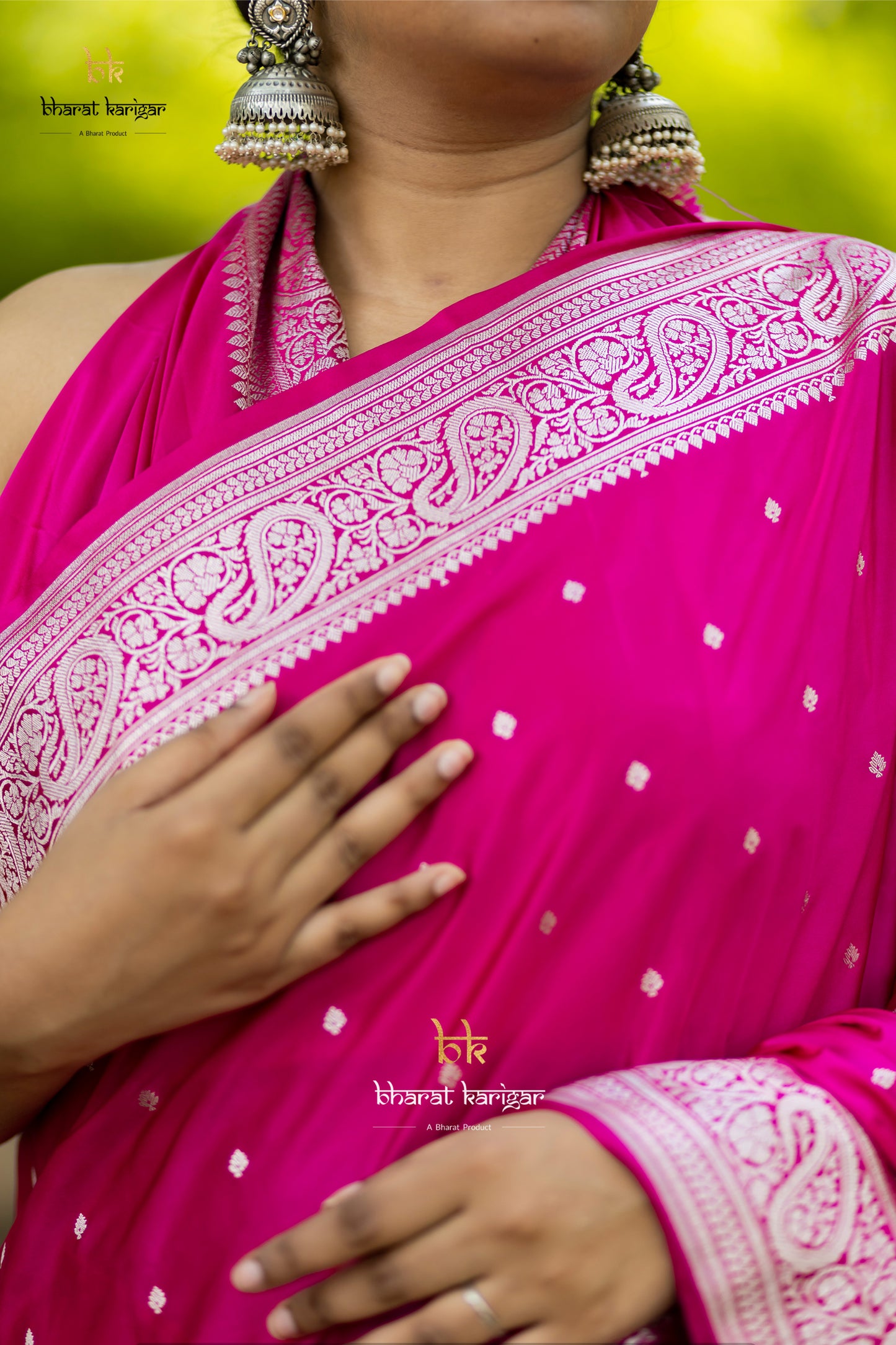 Banarasi mashru handloom Silk code-BYD067