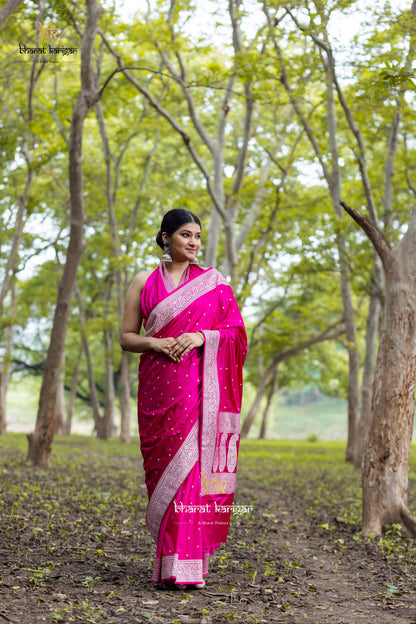 Banarasi mashru handloom Silk code-BYD067