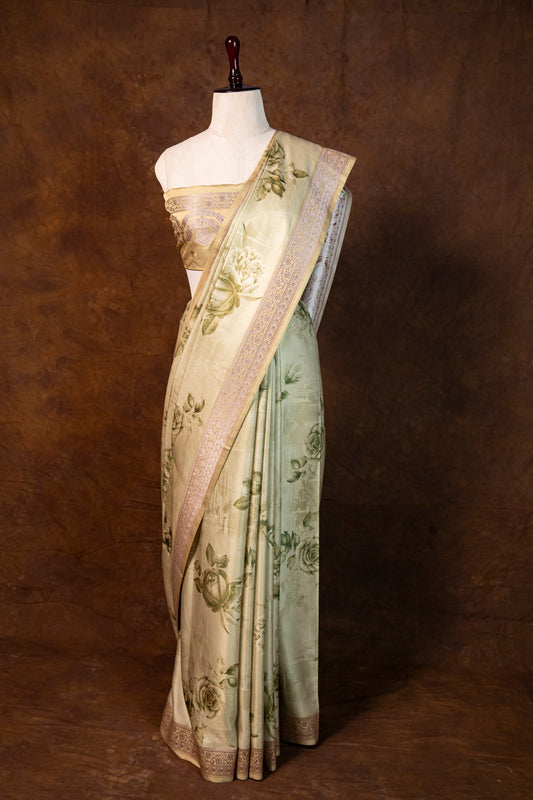 Banarasi mashru handloom Silk code-BYD009