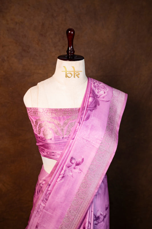 Banarasi mashru handloom Silk code-BYD012