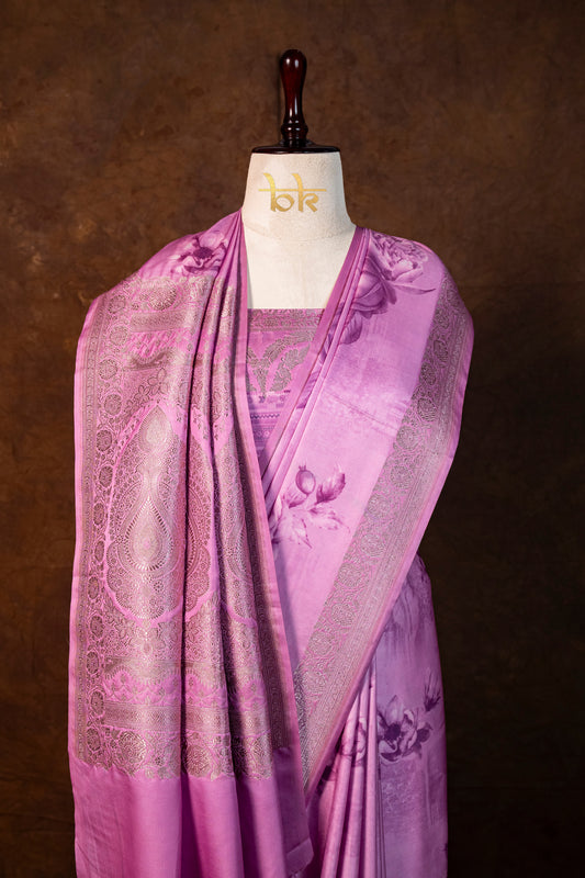 Banarasi mashru handloom Silk code-BYD012