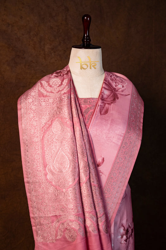 Banarasi mashru handloom Silk code-BYD013