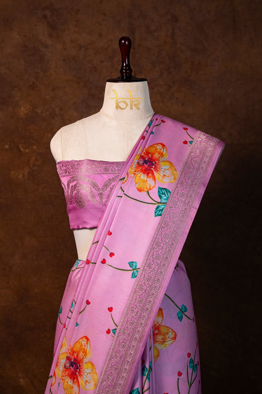 Banarasi mashru handloom Silk code-BYD014