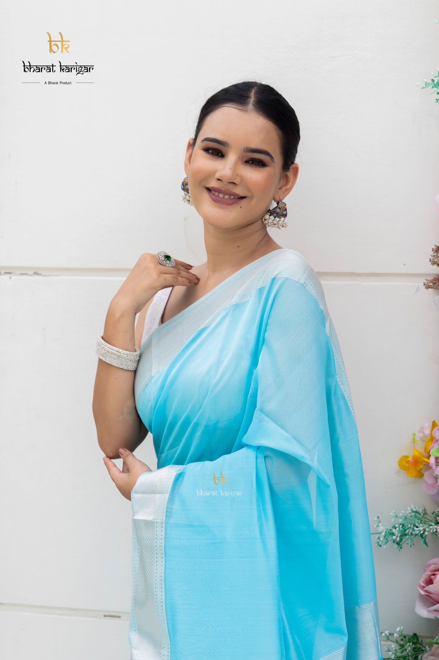Maheshwari handloom Saree -Product code-THA035