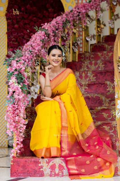Maheshwari handloom Saree -Product code-THA062