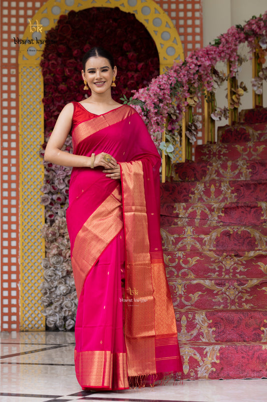 Maheshwari handloom Saree -Product code-THA036