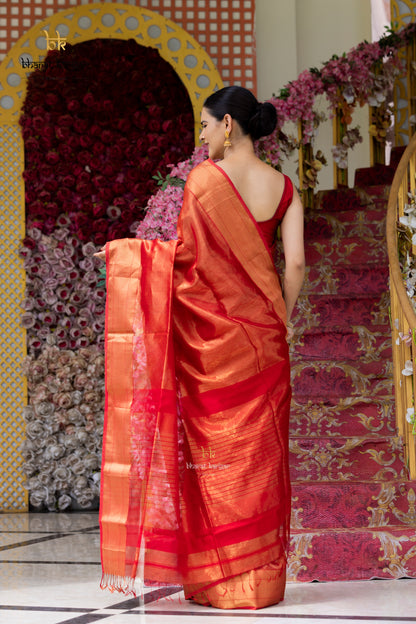 Maheshwari handloom Saree -Product code-THA037