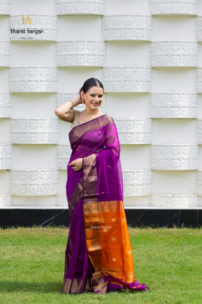 Maheshwari handloom Saree -Product code-THA045