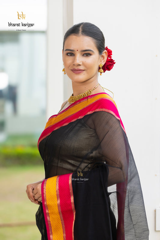 Maheshwari handloom Saree -Product code-THA046