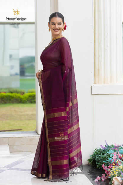 Maheshwari handloom Saree -Product code-THA047