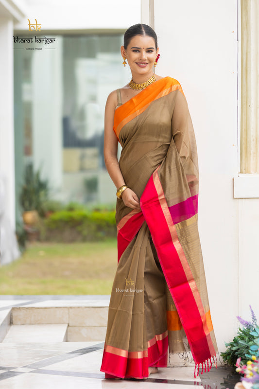 Maheshwari handloom Saree -Product code-THA048
