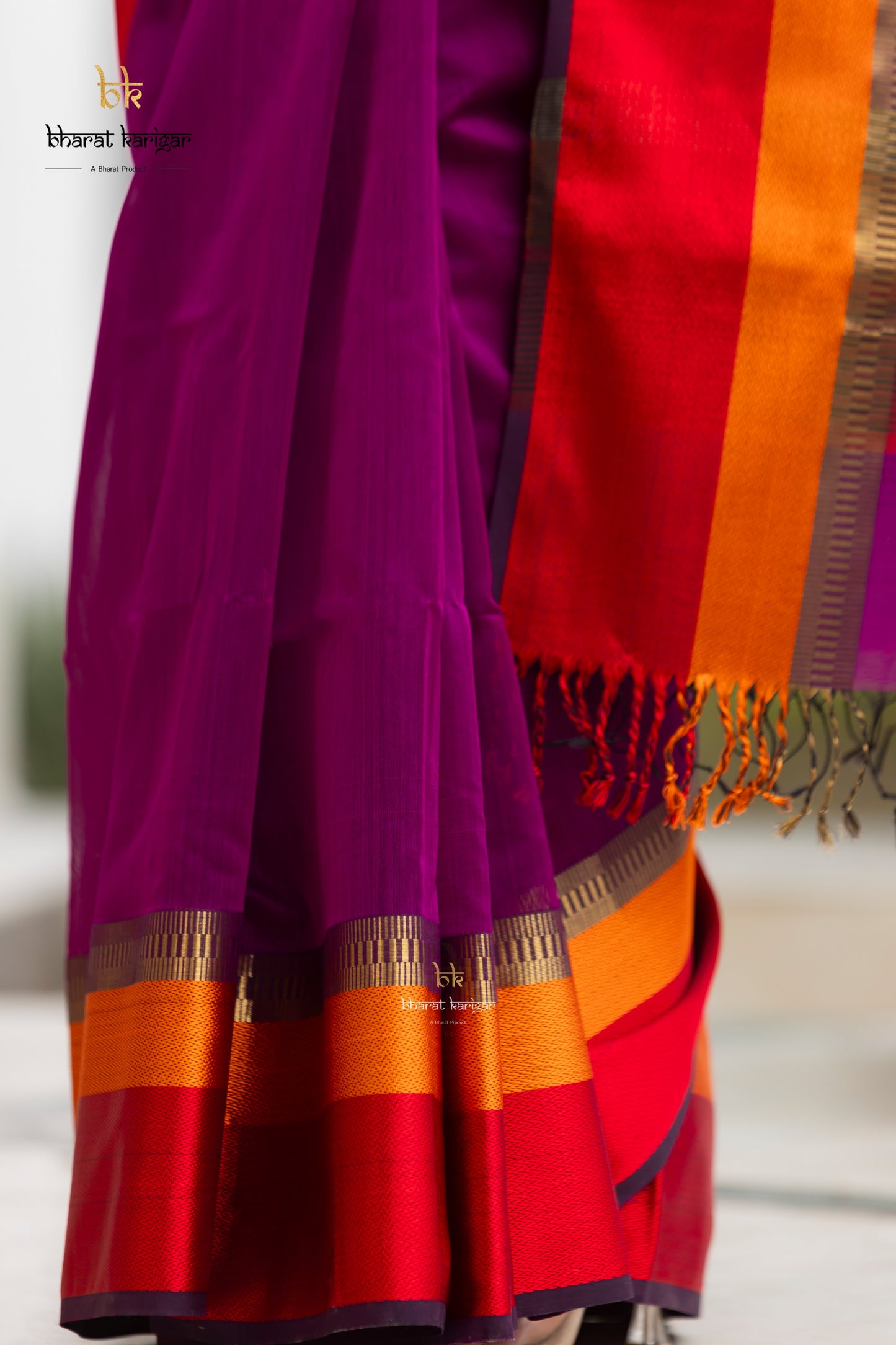 Maheshwari handloom Saree -Product code-THA049