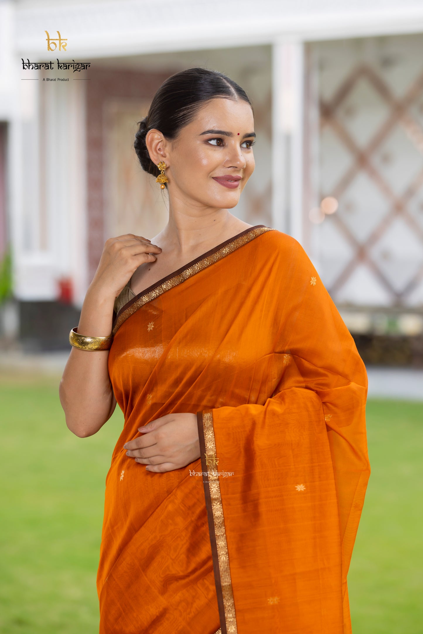 Maheshwari handloom Saree -Product code-THA050