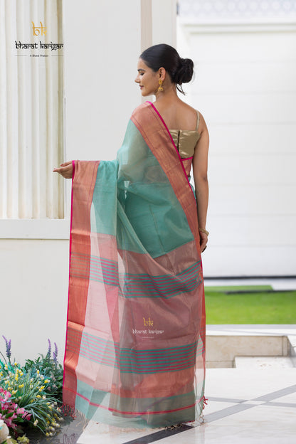 Maheshwari handloom Saree -Product code-THA058
