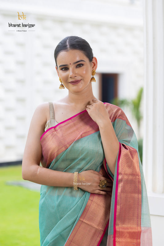 Maheshwari handloom Saree -Product code-THA058