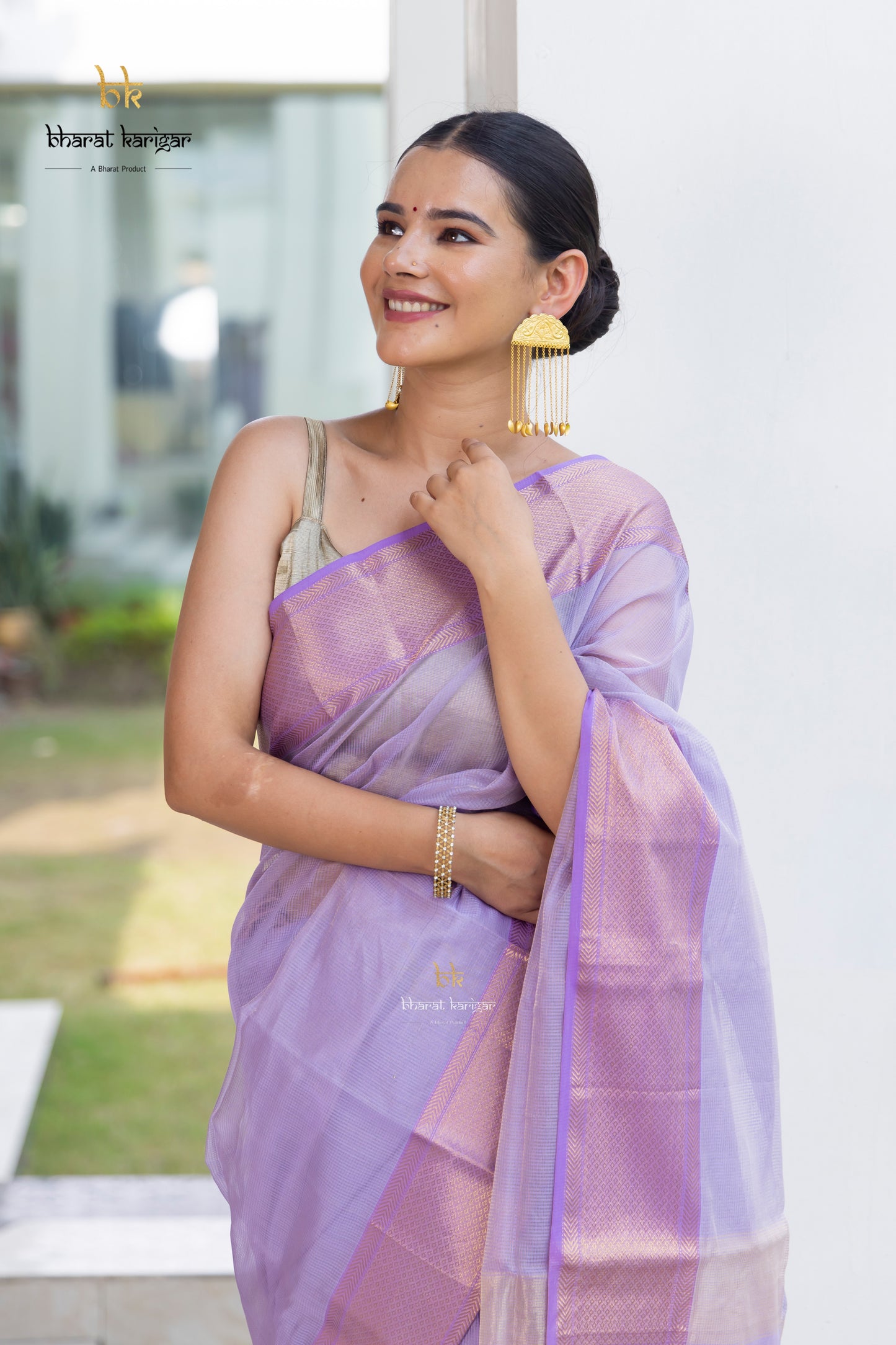 Maheshwari handloom Saree -Product code-THA059