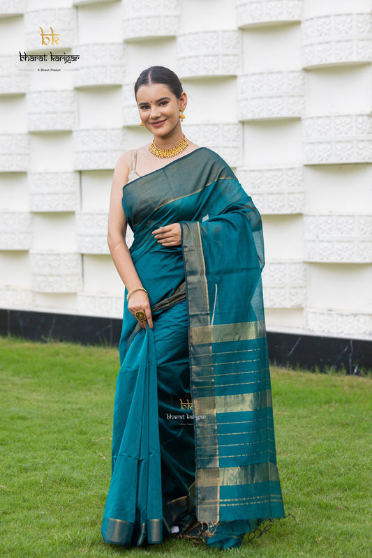 Maheshwari handloom Saree -Product code-THA061