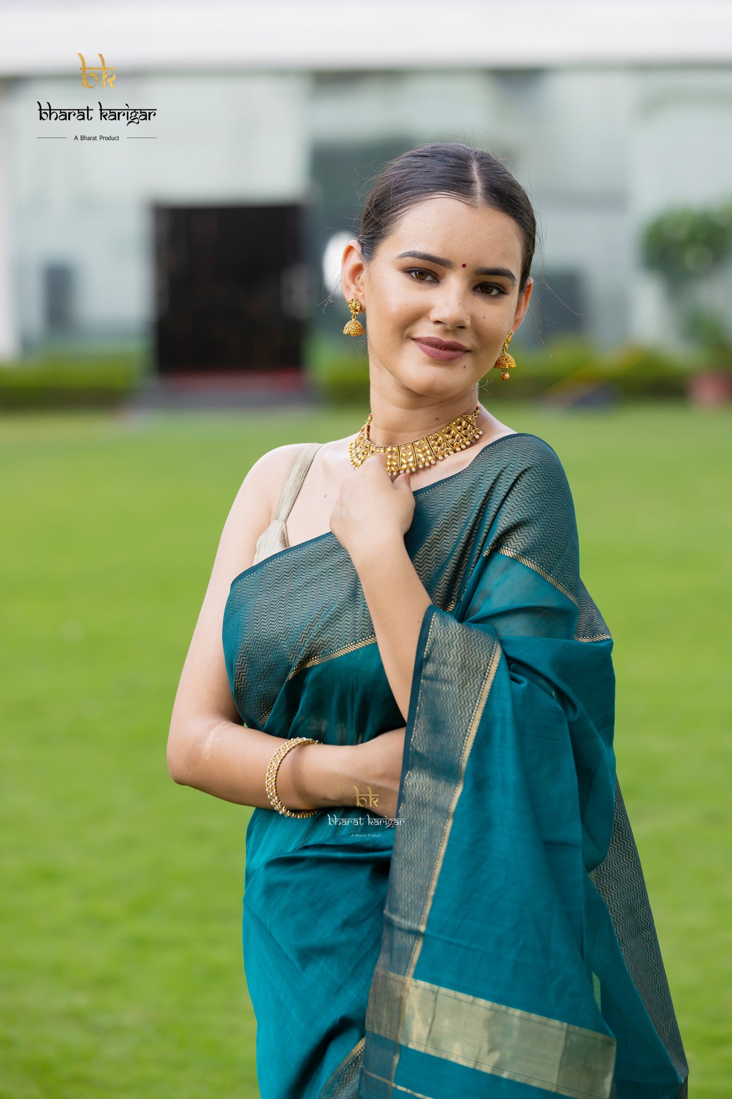 Maheshwari handloom Saree -Product code-THA061