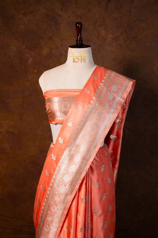 Banarasi mashru handloom Silk code-BYD020
