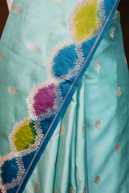 Banarasi mashru handloom Silk code-BYD028