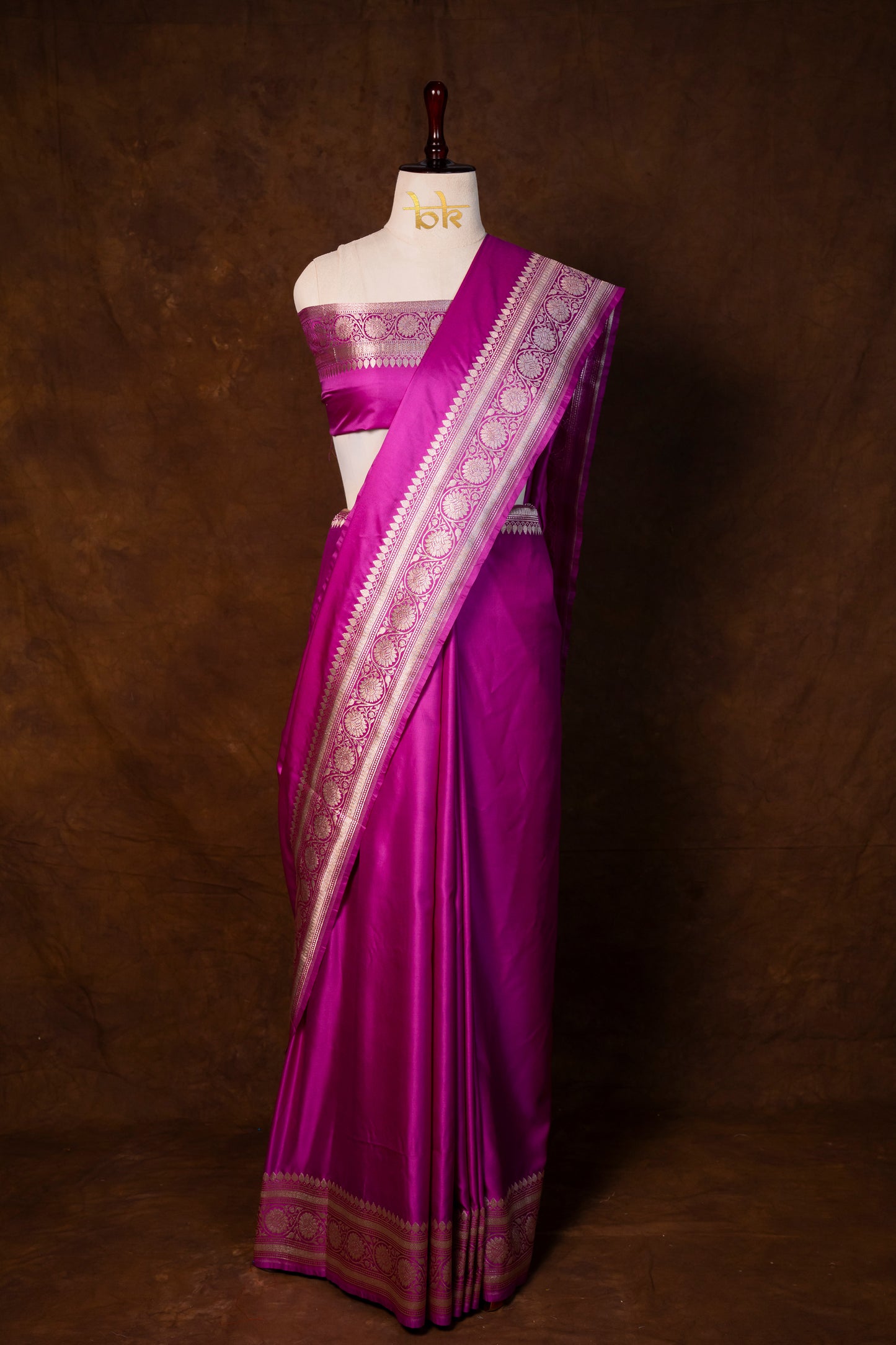 Banarasi mashru handloom Silk code-BYD033
