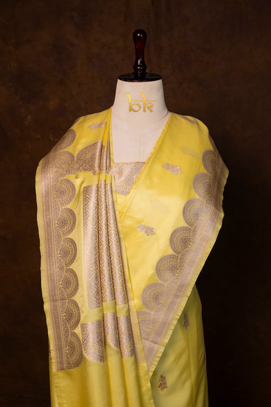 Banarasi mashru handloom Silk code-BYD036