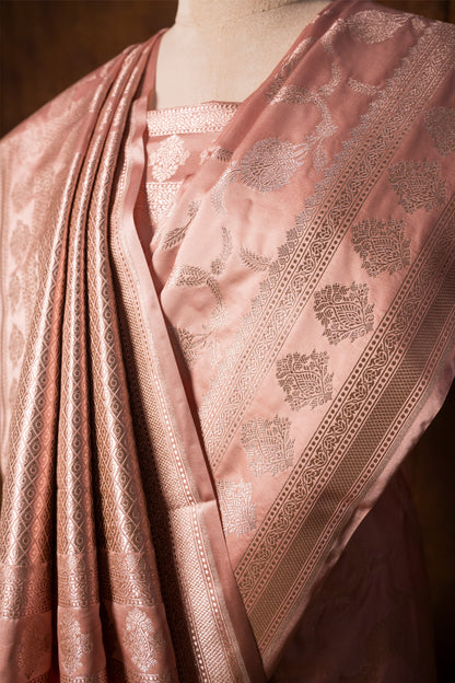Banarasi mashru handloom Silk code-BYD040