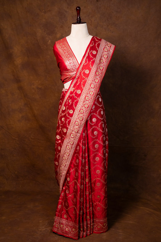 Banarasi mashru handloom Silk code-BYD004