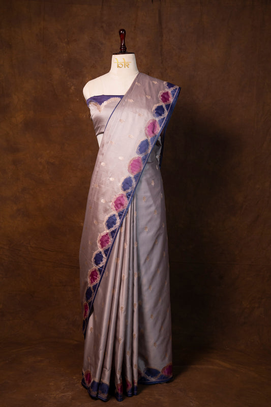 Banarasi mashru handloom Silk code-BYD006
