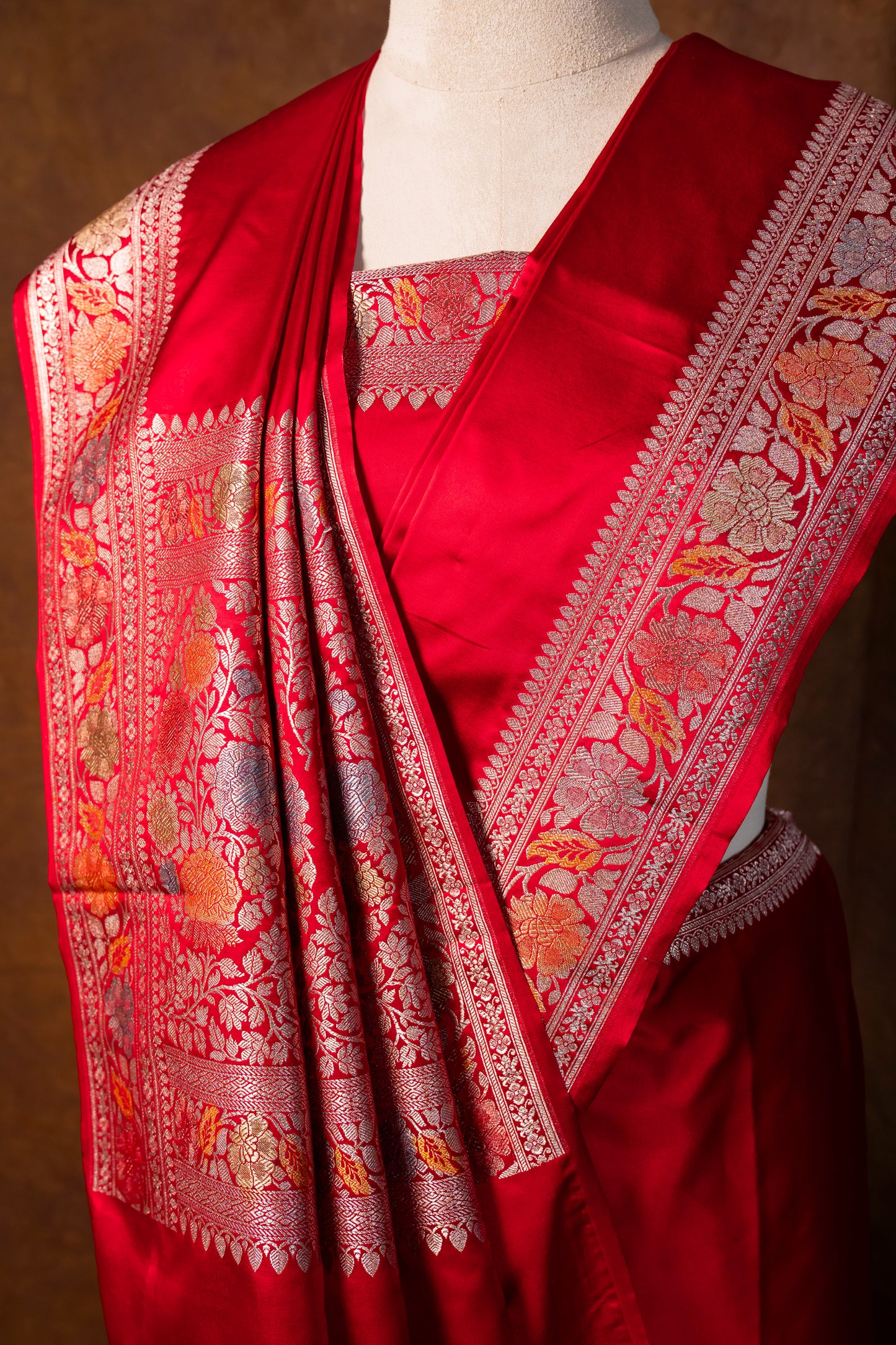 Banarasi mashru handloom Silk code-BYD043