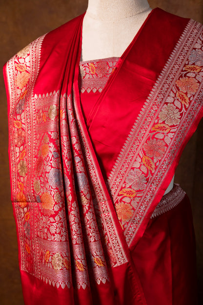Banarasi mashru handloom Silk code-BYD043
