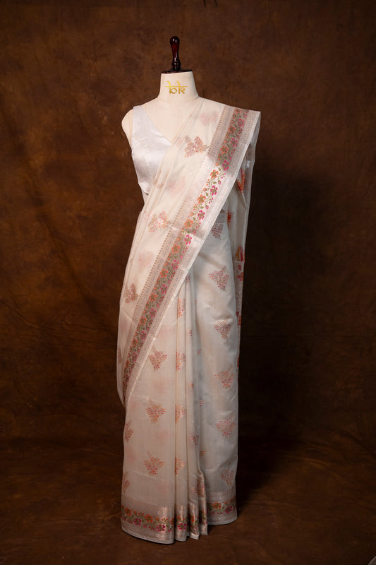 Banarasi mashru handloom Silk code-BYD003