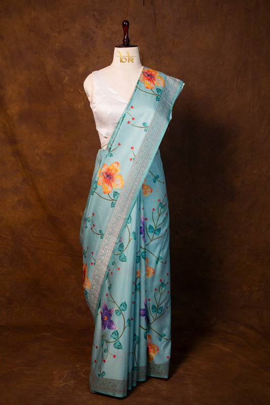 Banarasi mashru handloom Silk code-BYD002