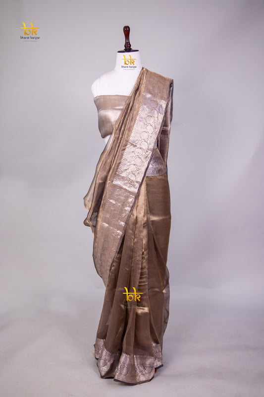 Banarasi Tissue handloom Silk Saree code-BSS08