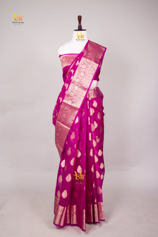 Banarasi mashru handloom Silk code-BYD097