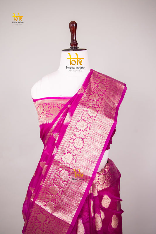 Banarasi mashru handloom Silk code-BYD097