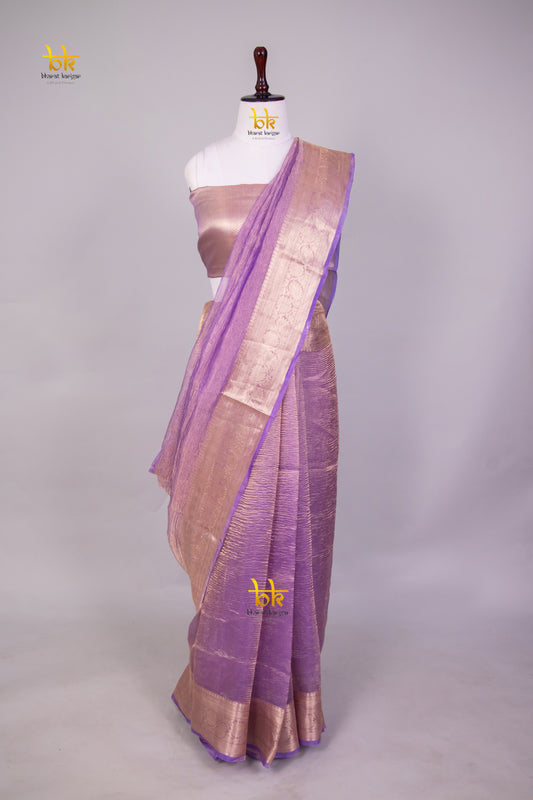 Banarasi Tissue handloom Silk Saree code-BSS10