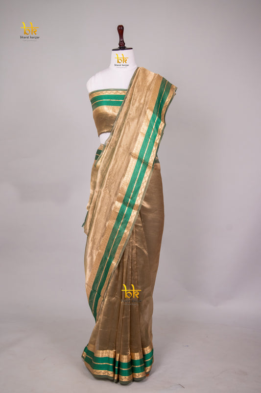 Banarasi Tissue handloom Silk Saree code-BSS11