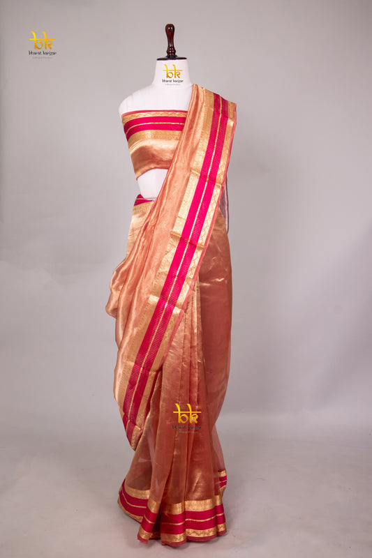 Banarasi mashru handloom Silk code-BYD105