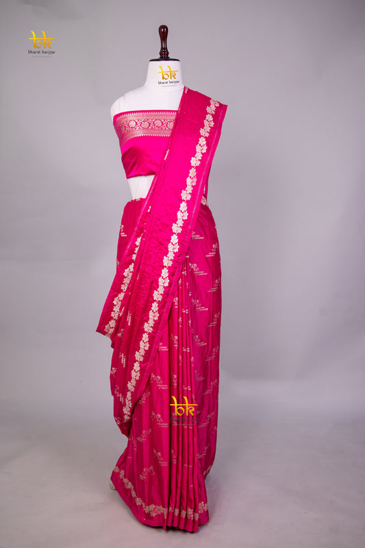 Banarasi mashru handloom Silk code-BYD111