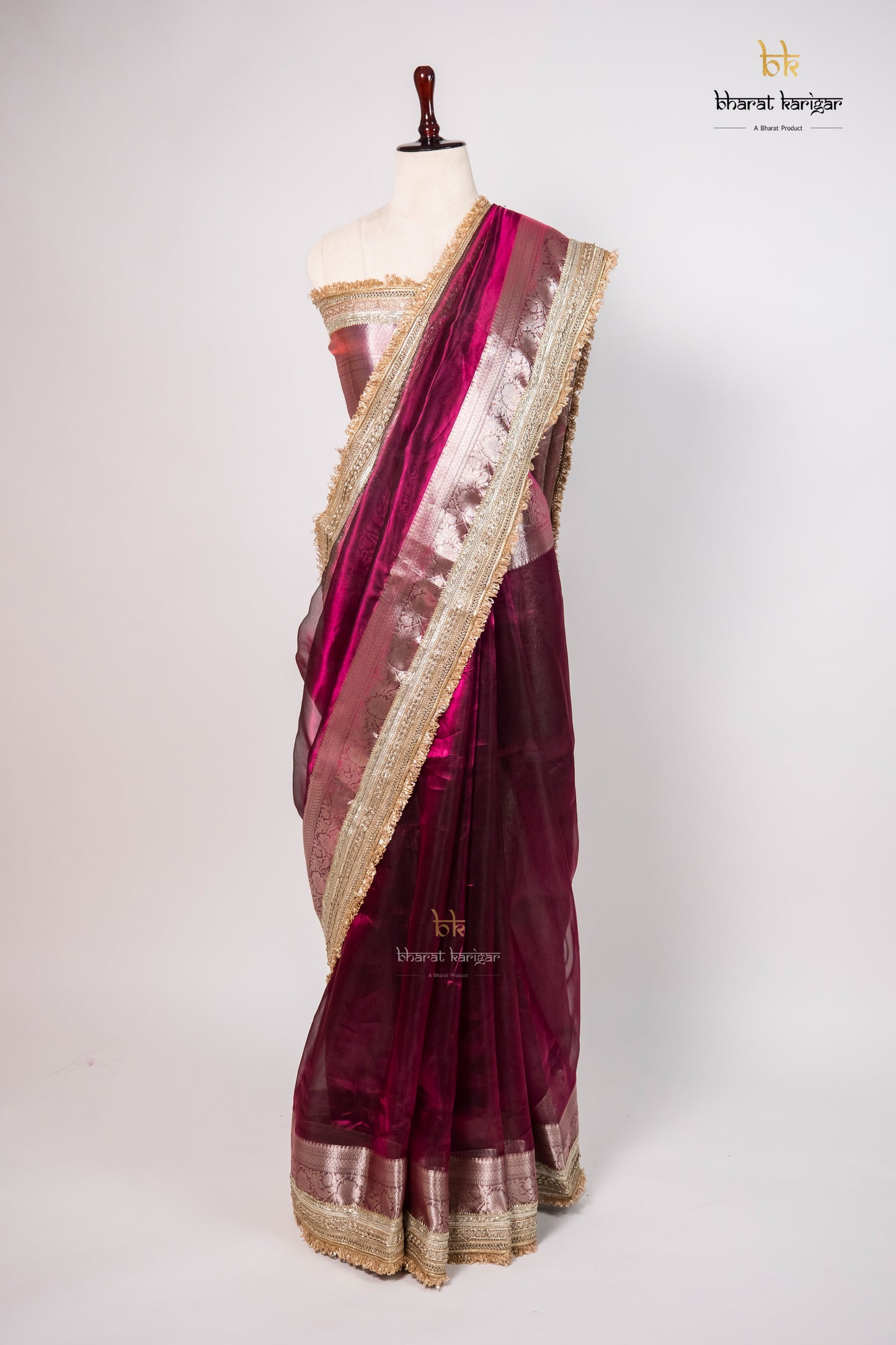 Banarasi Tissue handloom Silk Saree code-BSS19