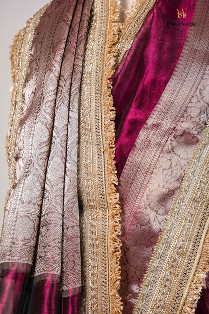Banarasi Tissue handloom Silk Saree code-BSS19