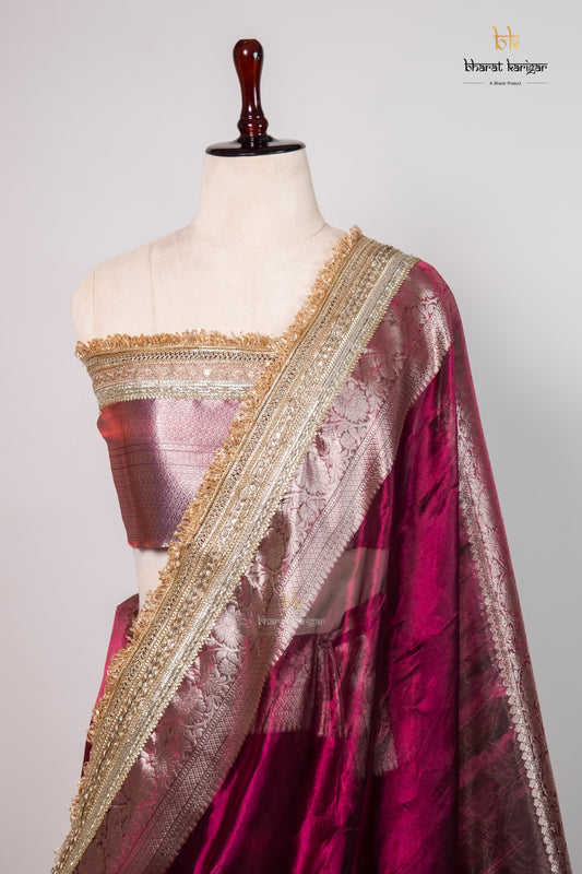 Banarasi Tissue handloom Silk Saree code-BSS19