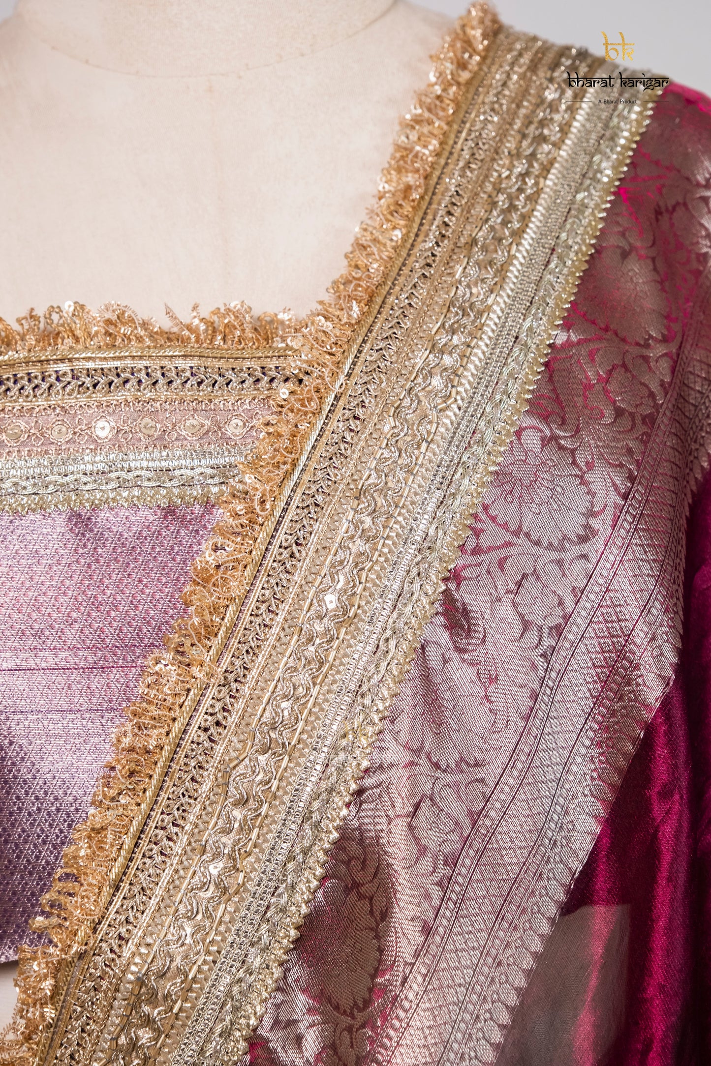 Banarasi Tissue handloom Silk Saree code-BSS19