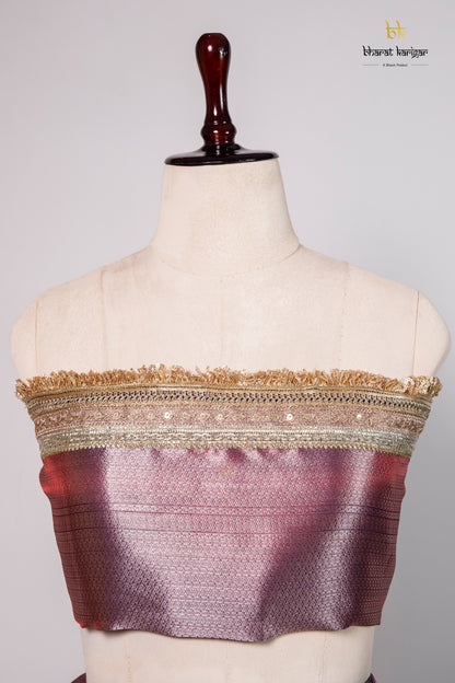 Banarasi Tissue handloom Silk Saree code-BSS19