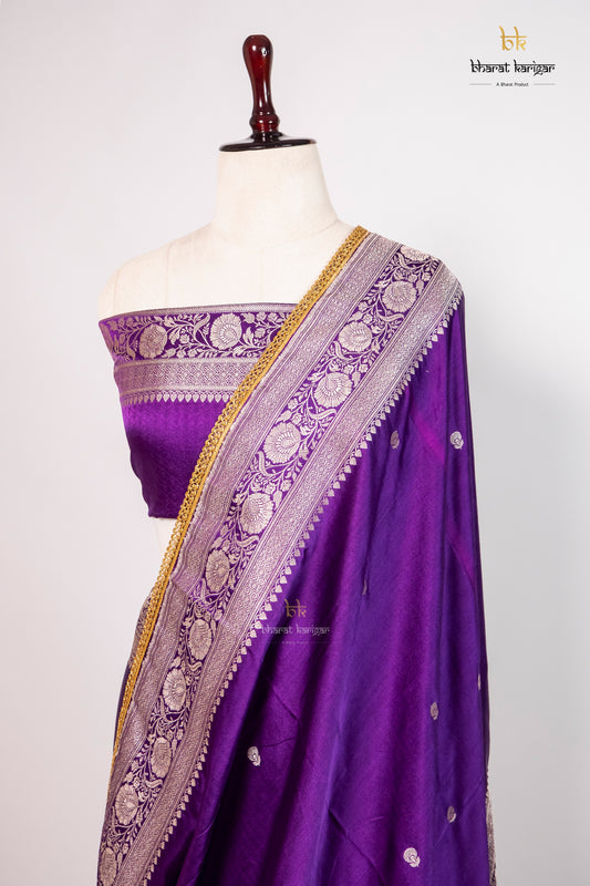 Banarasi mashru handloom Silk code-BSH16