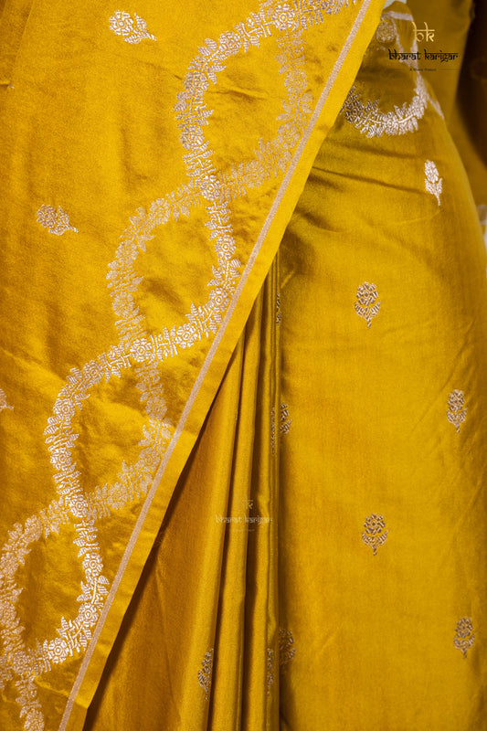 Banarasi mashru handloom Silk code-BSH26