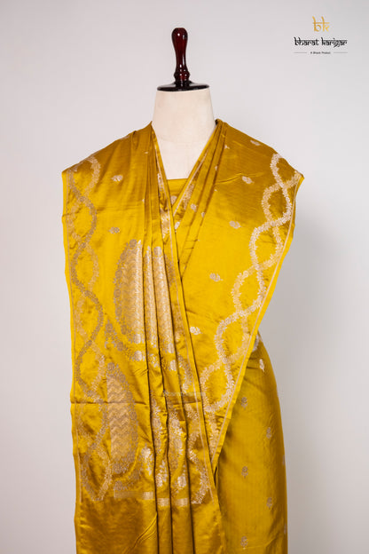 Banarasi mashru handloom Silk code-BSH26