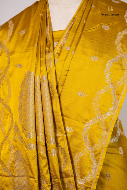 Banarasi mashru handloom Silk code-BSH26