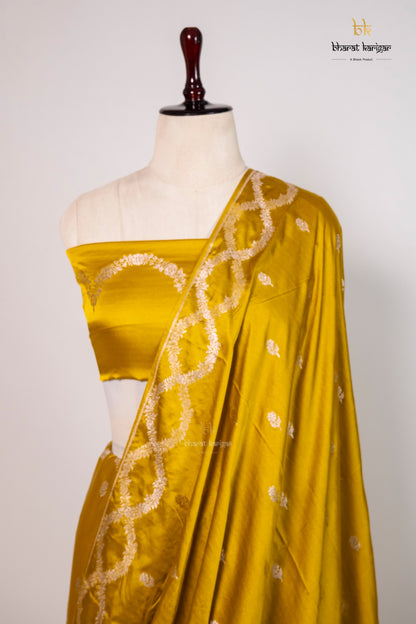 Banarasi mashru handloom Silk code-BSH26